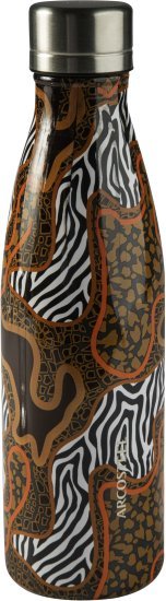 בקבוק תרמי מנירוסטה 500 מ''ל מבית Arcosteel - צבע Animal