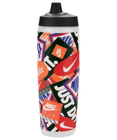 בקבוק שתיה לחיץ 700 מ''ל Nike Refuel - צבע ארגמן LT