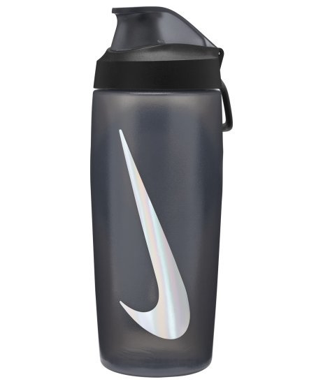 בקבוק שתיה לחיץ עם מכסה 530 מ''ל Nike Refuel - צבע שחור
