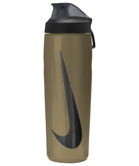 בקבוק שתיה לחיץ עם מכסה 700 מ''ל Nike Refuel - צבע זהב מטאלי