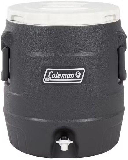 מיכל מים קשיח 10 ליטר דגם Daintree מבית Coleman - צבע אפור