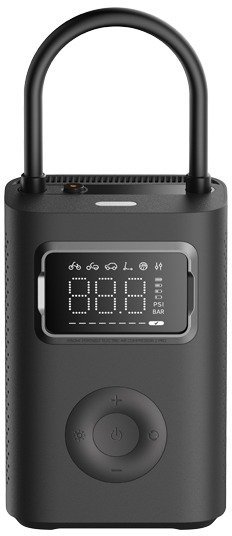 משאבת אוויר חשמלית ניידת דגם Xiaomi Portable Air Compressor 2 Pro - צבע שחור - שנה אחריות יבואן רשמי על-ידי המילטון