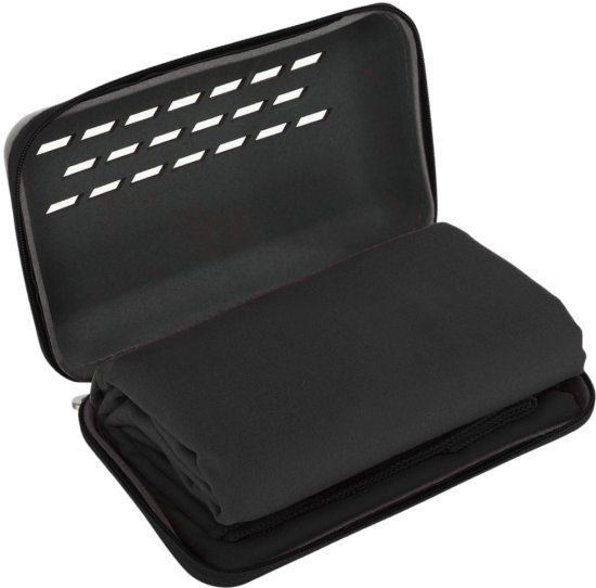 מגבת DryFit מידה XL מבית I-CAMP - צבע שחור