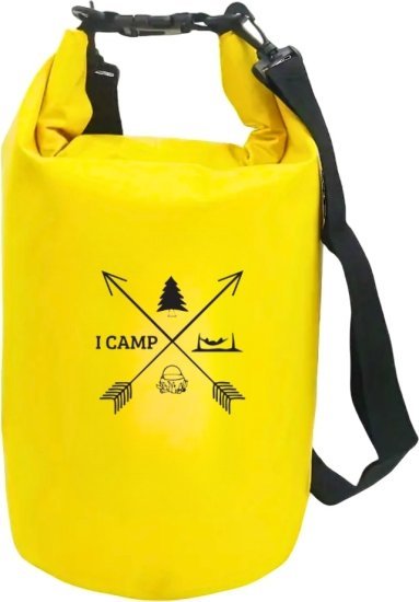 תיק יבש בנפח 15 ליטר מבית I-CAMP - צבע צהוב