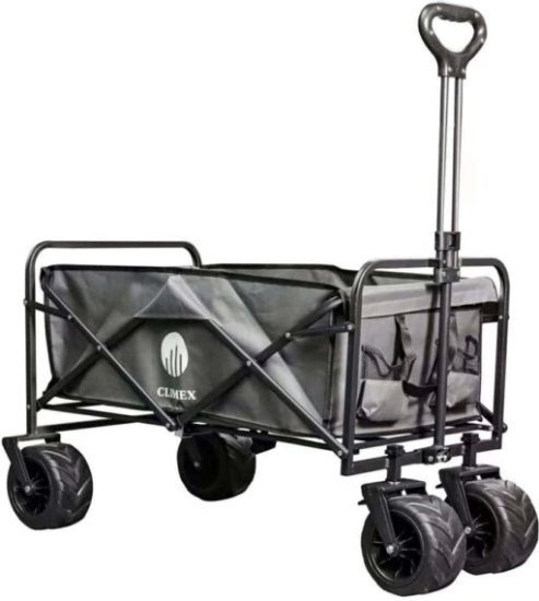 מציאון ועודפים - עגלת קמפינג מתקפלת CL 700 + שולחן מתקפל מבית Climex