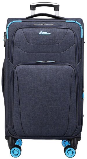 מזוודת בד 24 אינץ' דגם Americano מבית Camel Mountain - צבע כחול נייבי