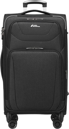 מזוודת בד 24 אינץ' דגם Americano מבית Camel Mountain - צבע שחור