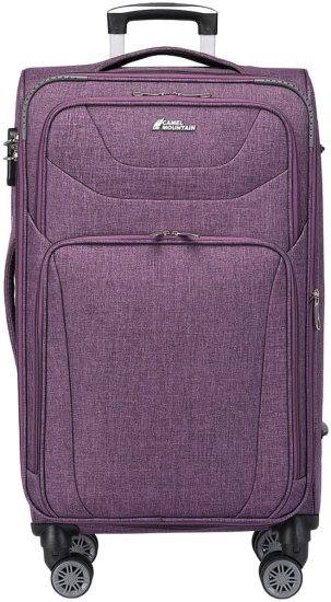 מזוודת בד 32 אינץ' דגם Americano מבית Camel Mountain - צבע סגול