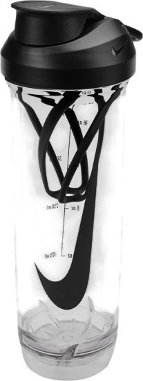 שייקר עם מכסה 700 מ''ל Nike Recharge - צבע שקוף