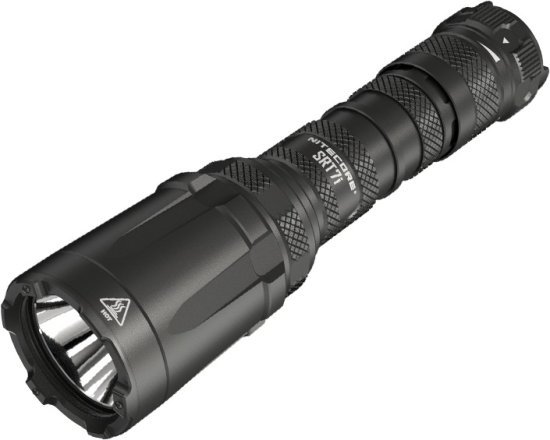 פנס יד נטען דגם SRT7i מבית Nitecore - צבע שחור