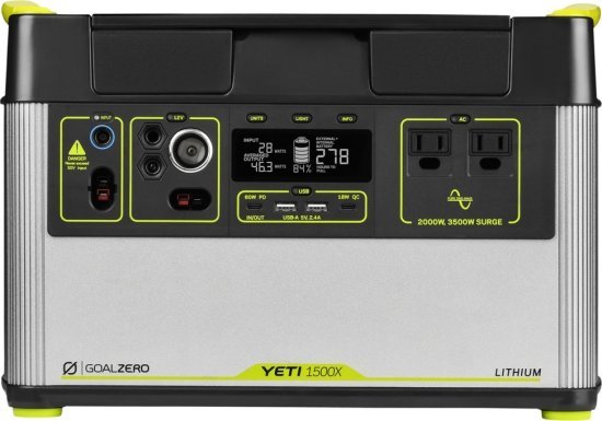 תחנת כוח ניידת 1500Wh דגם YETI 1500X מבית GoalZero