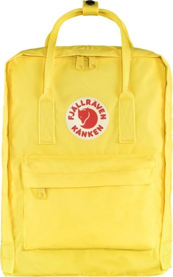 תיק גב בנפח 16 ליטר דגם Kanken Classic מבית Fjallraven - צבע צהוב בהיר