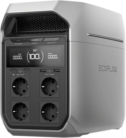 תחנת כוח ניידת EcoFlow Delta 3 Plus