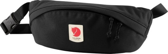 פאוץ' בנפח 2 ליטר דגם Kanken Ulvo Hip Pack Medium מבית Fjallraven - צבע שחור