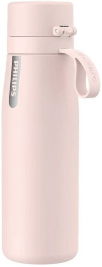 בקבוק תרמי מנירוסטה 550 מ''ל דגם Daily AWP2662LP / 10 מבית Philips - צבע ורוד בהיר