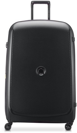 מזוודה קשיחה מתרחבת 32 אינץ' דגם Belmont Plus מבית Delsey Paris - צבע שחור