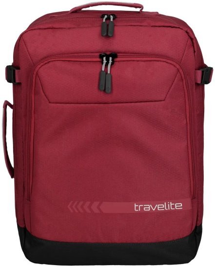 תיק גב נסיעות דגם Kick Off מבית Travelite - צבע אדום