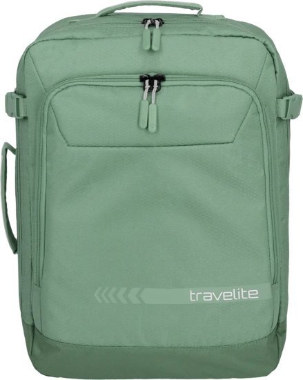 תיק גב נסיעות דגם KICK OFF מבית Travelite - צבע ירוק Sage