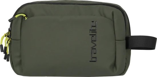 תיק רחצה דגם Briize מבית Travelite - צבע חאקי