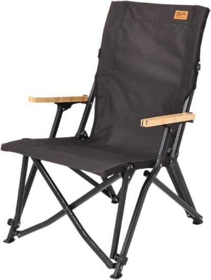כיסא קמפינג מתקפל EcoFlow - צבע שחור